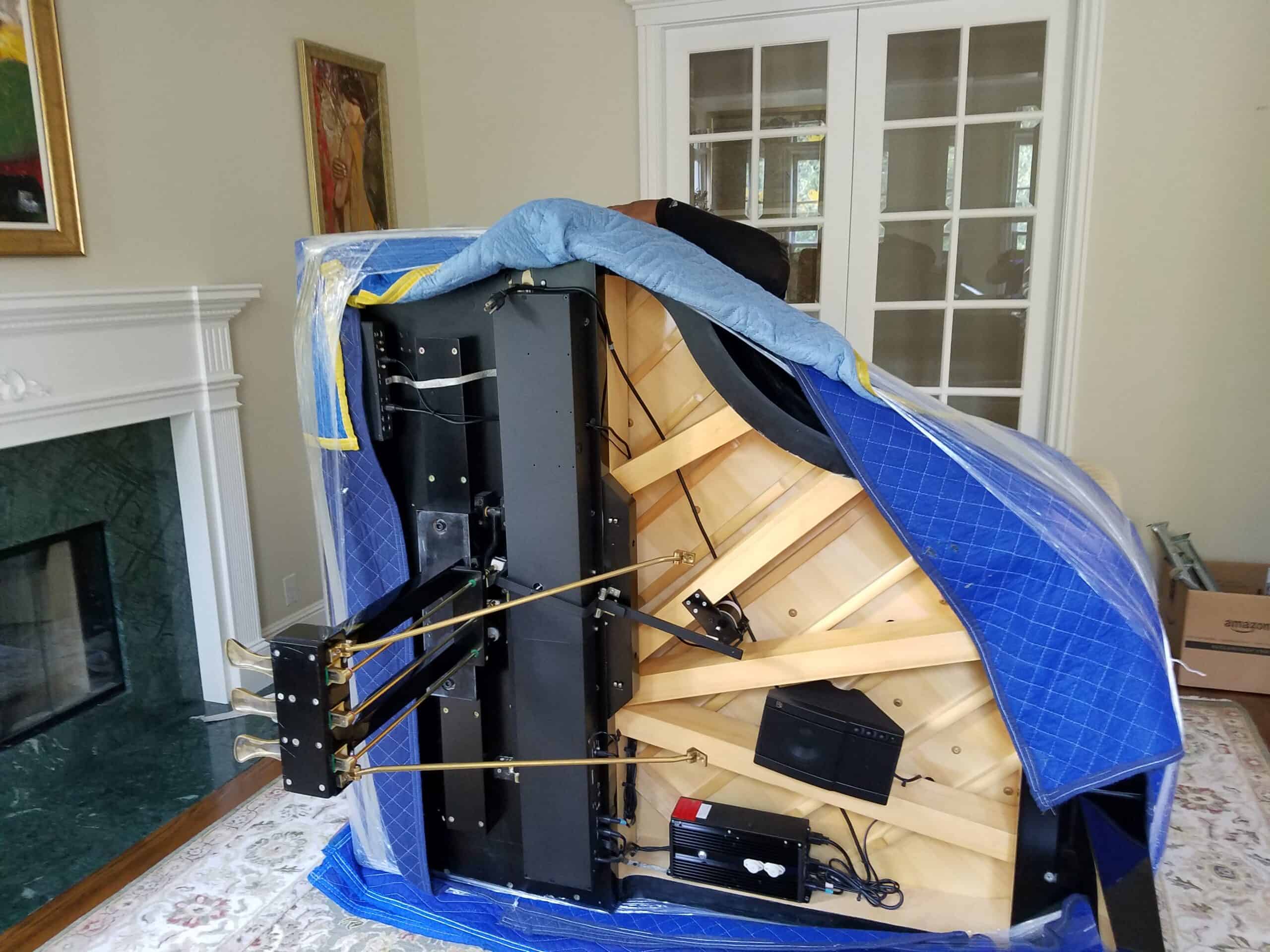 Piano moving in Palo Alto
